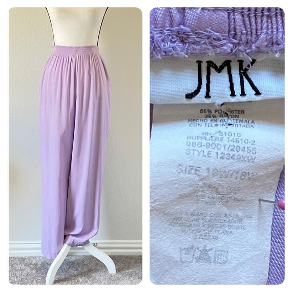 1980s purple slacks vintage - Gem