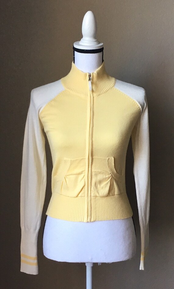 next yellow cardigan