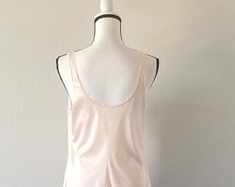 1980s Wide Strap Camisole, Vintage Nude Cami - Etsy
