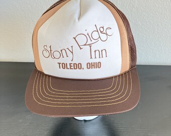 Casquette Camionneur Vintage Stony Ridge Inn - Ohio - Style Années 70 - Meshback - Occasion
