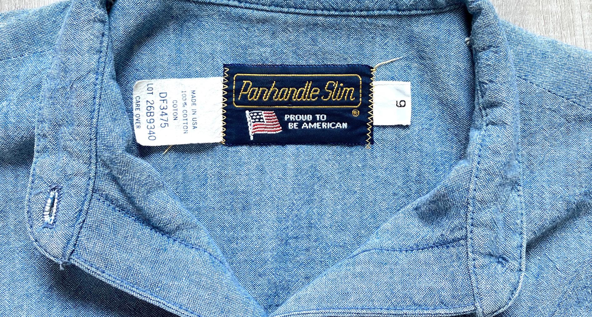 1980s 1990s Puff Sleeve Jean Blouse - Etsy