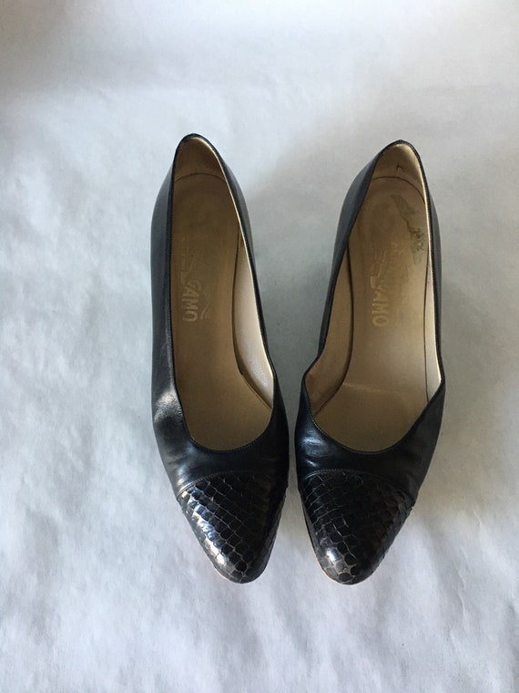 Vintage Salvatore Ferragamo,1980s Ferragamo Pumps,