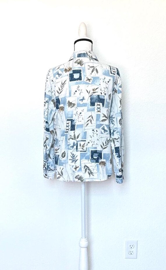 1990s Patchwork Roll Tab Shirt - image 6