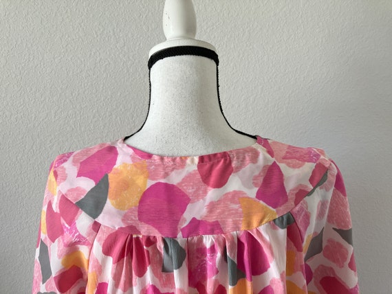 1980s Colorful Handmade Dress, Vintage Lightweigh… - image 6
