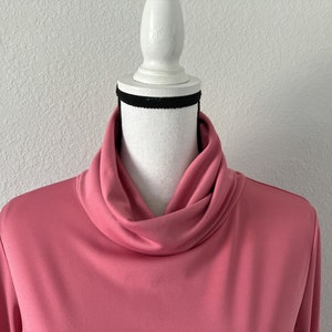 Maxime Turtleneck Top Dusty Pink