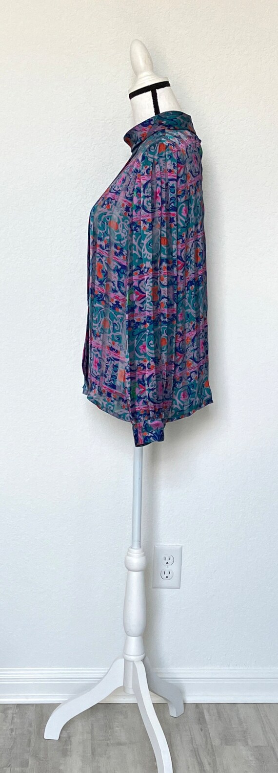 SS 2003 Sheer Floral Blouse main image 1