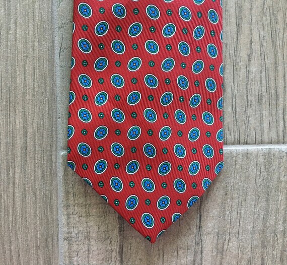 Bundle of Vintage Ties, 1980s 1990s Geometric Neckties - Gem