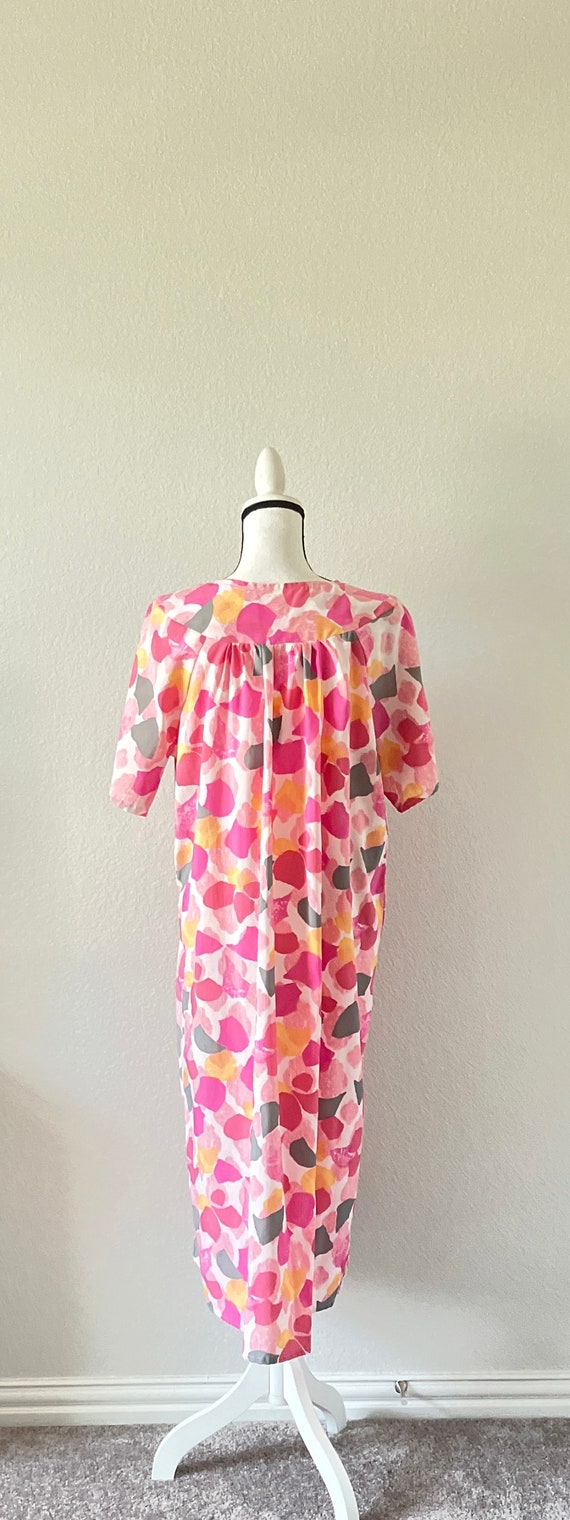 1980s Colorful Handmade Dress, Vintage Lightweigh… - image 5