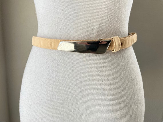 1970s 1980s Thin Fabric Statement Belt - Etsy display picture 1