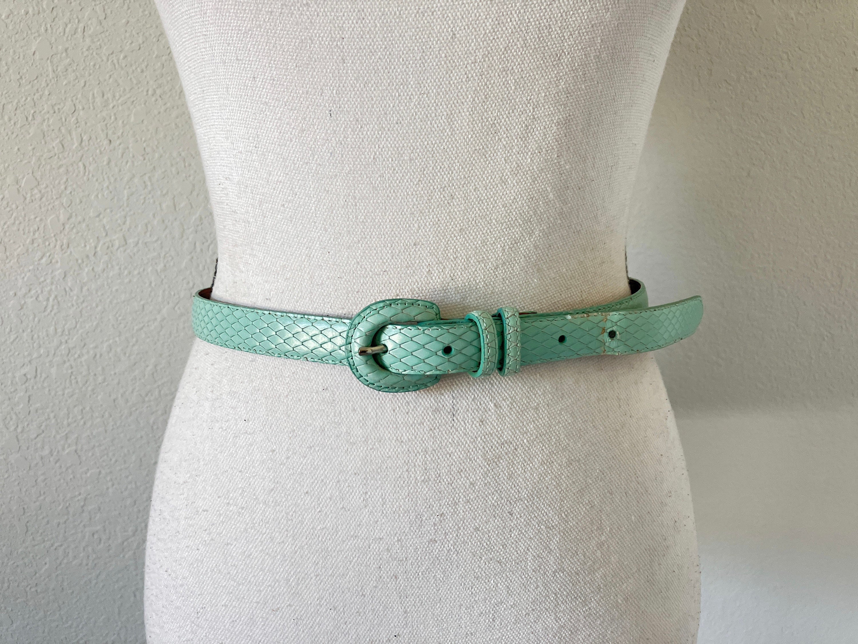 Carlisle Snakeskin Mint Belt Fresco Golf main image 2