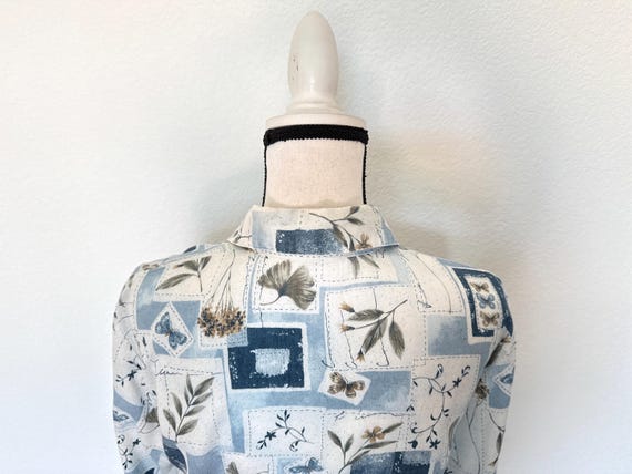 1990s Patchwork Roll Tab Shirt - image 5