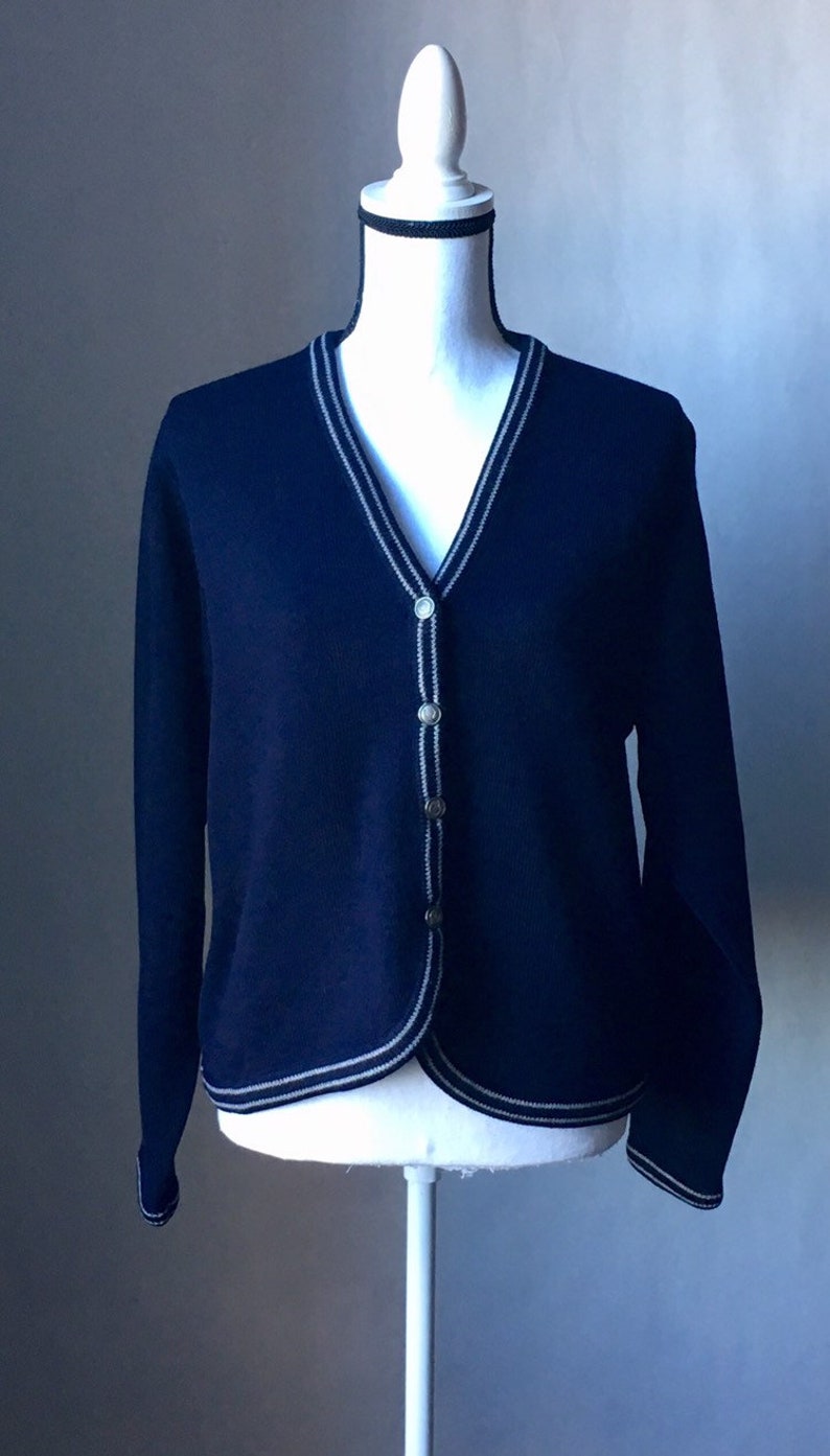 Vintage American Airlines Uniform,1960s Airline Cardigan,Vintage Airline Uniform,1960s Navy Blue Cardigan Sweater,1960s Uniform Cardigan