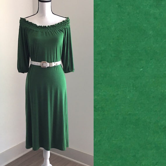 Vintage CSC Studio,1970s Off the Shoulder Dress,19