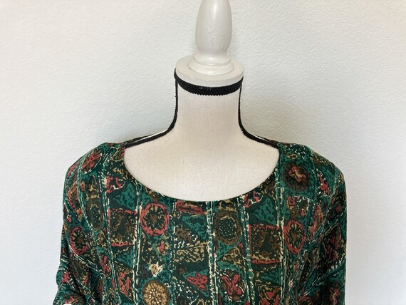 1990s Multicolor Pullover Top - image 3