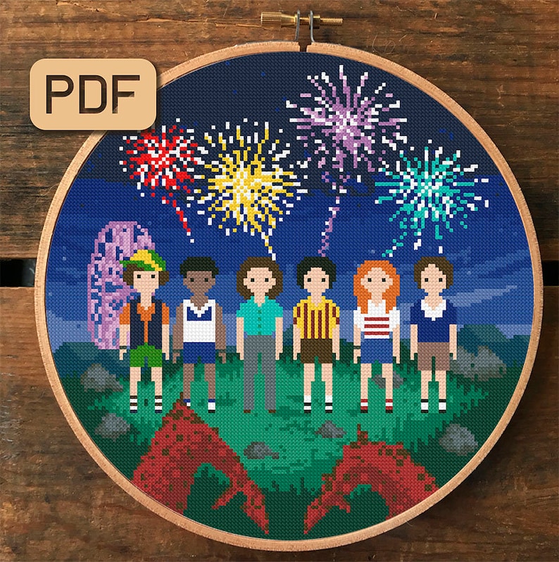 Stranger Things Cross Stitch Pattern Pdf | Etsy