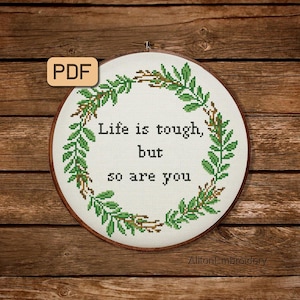 Funny Cross Stitch Pattern Sarcastic Cross Stitch PDF Snarky Xstitch Chart Instant Download