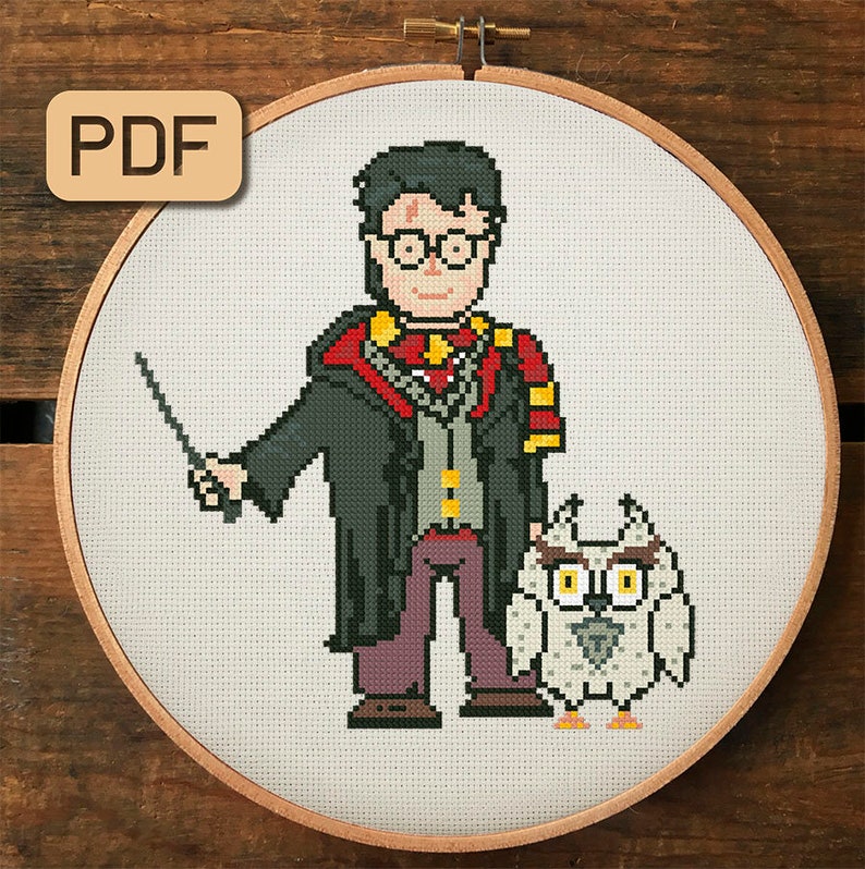 Hogwarts Cross Stitch Pattern Pdf Wizard Cross Stitch Design Harry Potter Cross Stitch Pattern Patterns Craft Supplies Tools Deshpandefoundationindia Org
