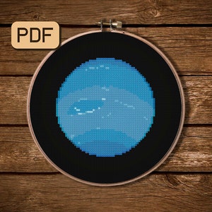 Neptune cross stitch pattern pdf