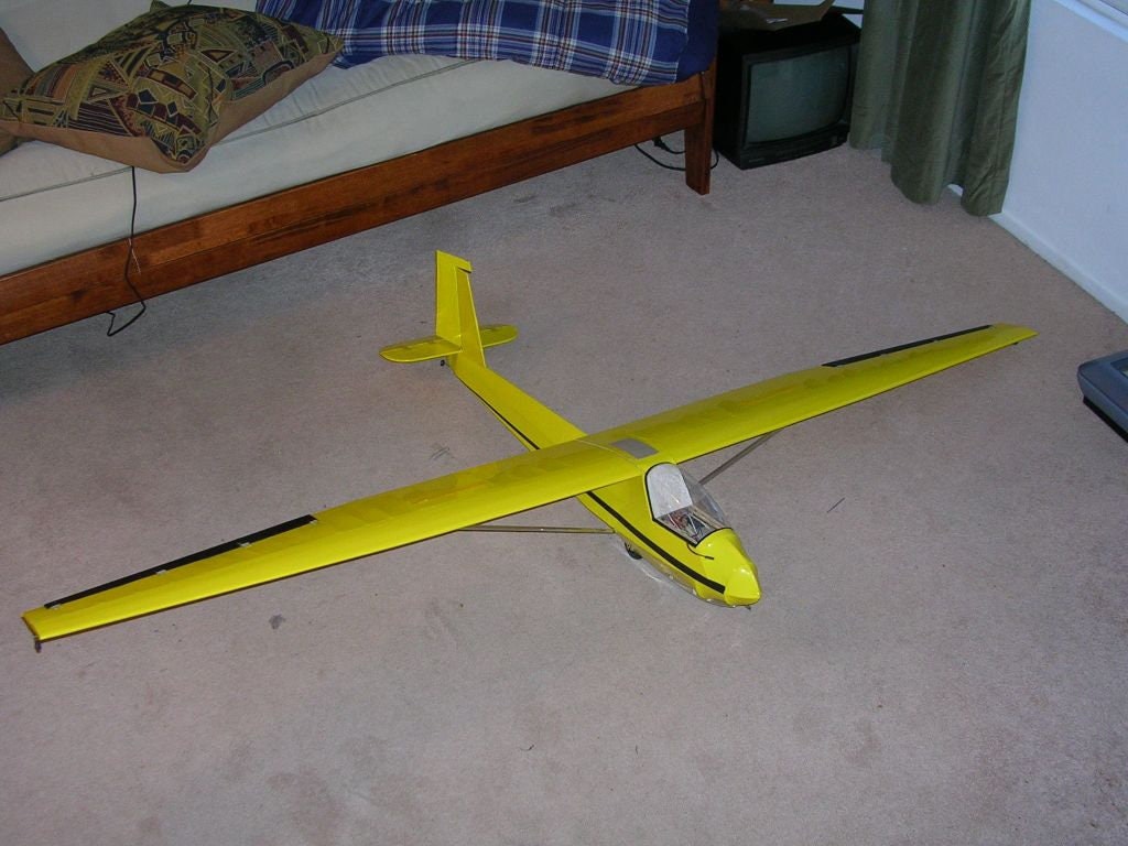 SGS 233A Canopy 1.9m Sailplane 112 Scale Suitable for Similar Scaled