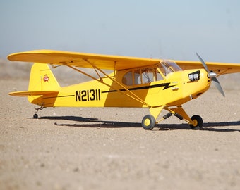 Laser Cut Kit Piper 70" span Piper Cub SAM-Qualified INCLUDES 1955 Air Trails Magazine Article AND Plan