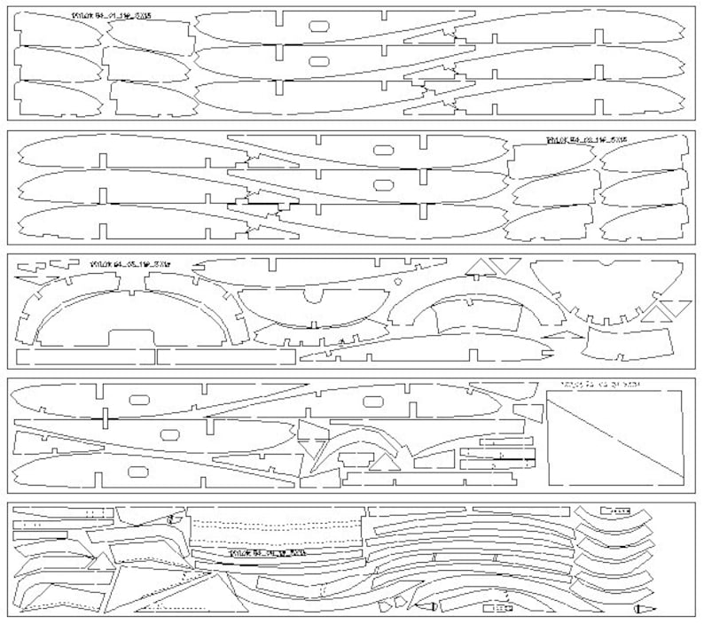 Laser Cut Partial Kit With Plans Comet Taylorcraft 54 Inch Span Rubber