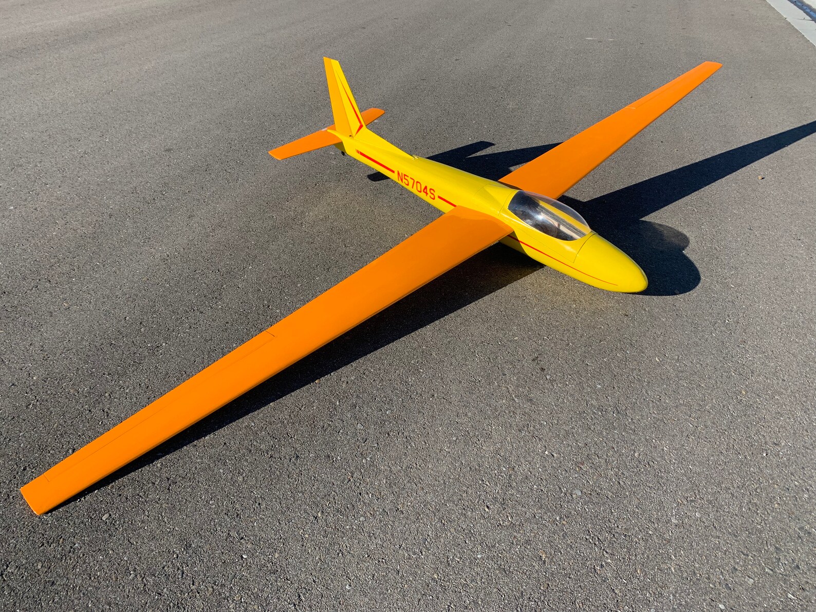 Schweizer SGS 232 16 Scale 3seat 2.9m 114 Span Laser Cut Sailplane