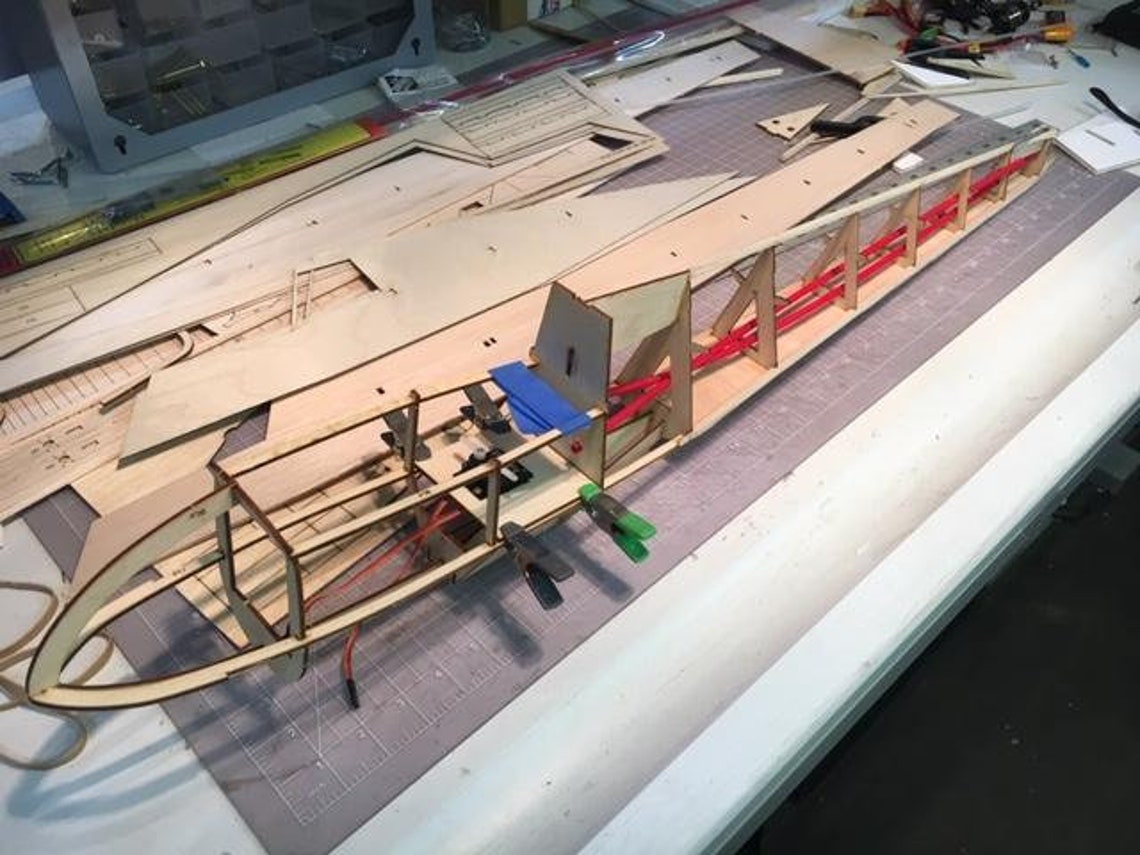 SGS 233A Canopy 1.9m Sailplane 112 Scale Suitable for Similar Scaled