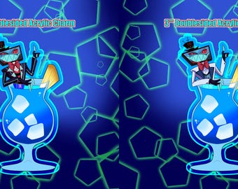 Los llaveros holográficos de doble cara de V