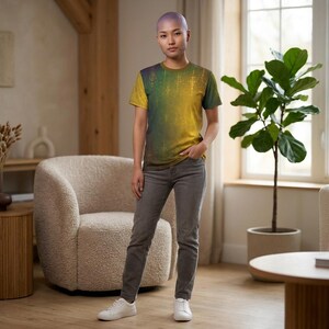 Cosmic Light Code Golden Transmission Tee