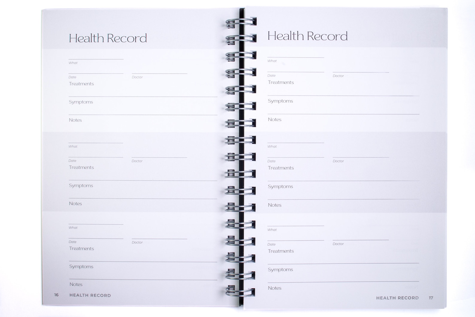 One Year Health Tracking Journal - Health Tracker for Chronic Illness ...