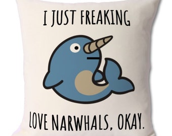 Narwhal pillow | Etsy Narwhal pillow | Etsy