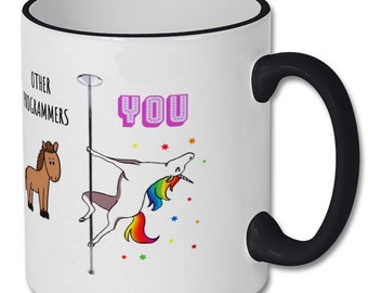 PROGRAMMER OTHERS vs YOU Becher, Programmierer Geschenk für Frauen, Programmierer Becher, weibliche Programmierer, Programmierer Geschenk, Programmierer, Programmierer Witze