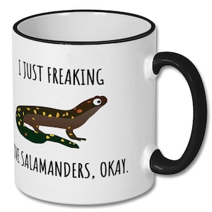 SALAMANDER LOVER GIFT, salamander lover gift, salamander lover mug, salamander lover present, present for salamander lover