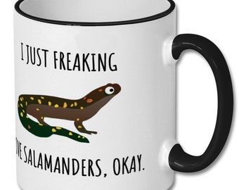 SALAMANDER LOVER GIFT, salamander lover gift, salamander lover mug, salamander lover present, present for salamander lover