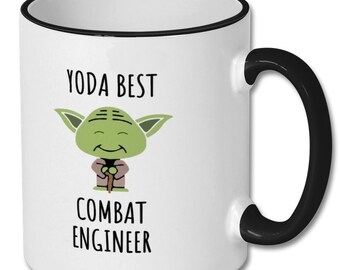 BEST COMBAT ENGINEER mug, combat engineer, combat engineer mug, combat engineer gift, combat engineer coffee mug, combat engineer gift idea