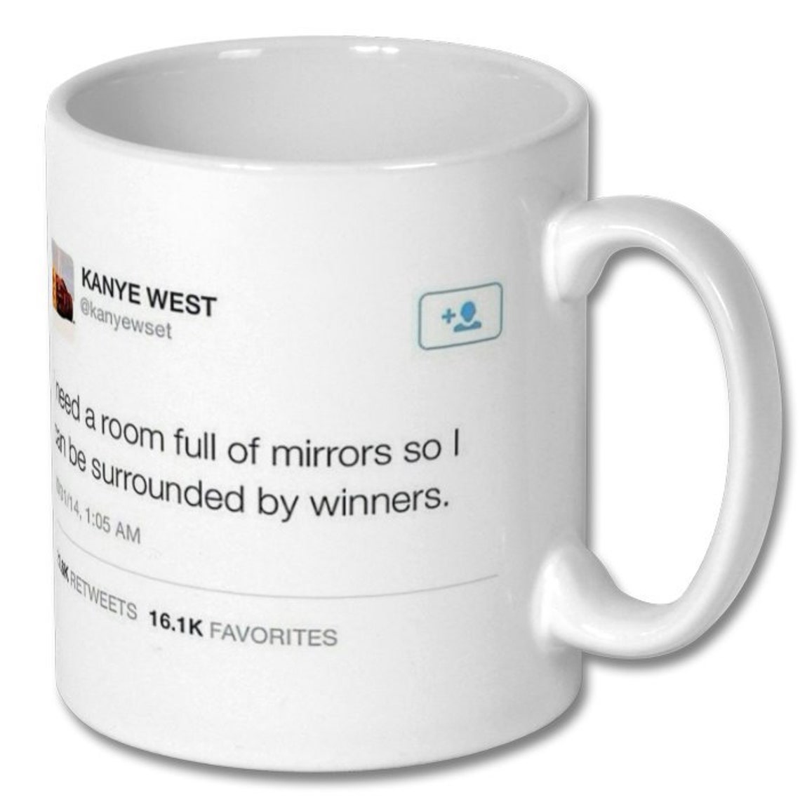 KANYE HILARIOUS TWEET Mug Kanye West Kanye West Mug Kanye Etsy UK