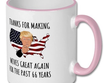 66. ANNIVERSARY MUG für Frau, 66. Jahrestagsgeschenk, 66. Jahrestagsgeschenk für sie, 66. Jahrestagsgeschenk für Frau, 66 Jahre Jubiläum