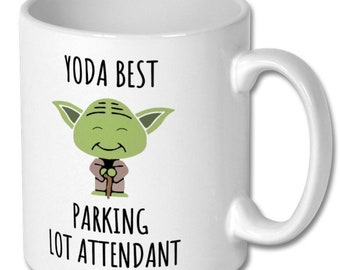 beste PARKING LOT ATTENDANT Becher, Parkplatz Begleiter, Parkplatz Begleiter Becher, Parkplatz Begleiter Geschenk