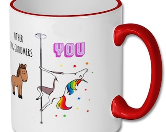 DOG GROOMER others VS you mug, dog groomer gift for women, dog groomer mug, female dog groomer, dog groomer gift, gift for dog groomer
