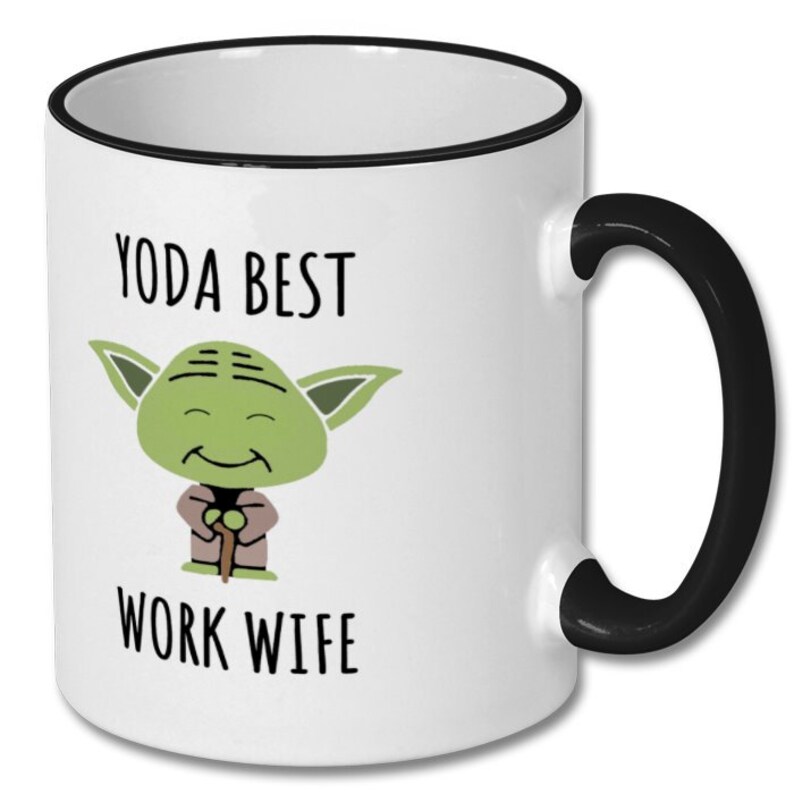 BEST WORK WIFE mug, work wife, work wife mug, work wife gift, work wife coffee mug, work wife gift idea, gift for work wife bild 3