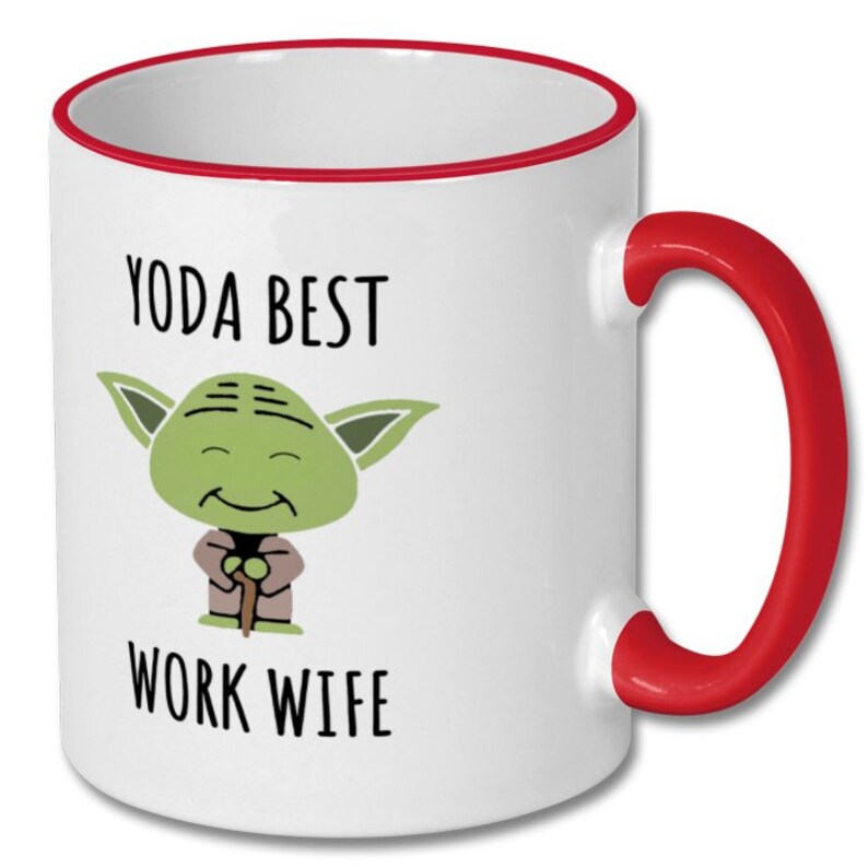 BEST WORK WIFE mug, work wife, work wife mug, work wife gift, work wife coffee mug, work wife gift idea, gift for work wife bild 2