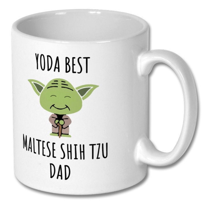 best MALTESE SHIH TZU mug, maltese shih tzu dad, maltese shih tzu dad mug, maltese shih tzu dad gift, maltese shih tzu dad gift idea