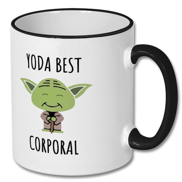 BEST CORPORAL MUG, corporal, corporal mug, corporal gift, corporal coffee mug, corporal gift idea, gift for corporal