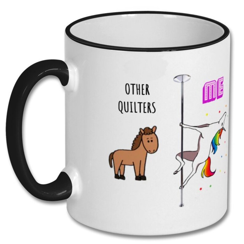 QUILTER OTHERS vs ME regalo, tazza quilter, regalo per quilter, quilter regalo divertente, quilter presente, presente per quilter, quilter idea regalo immagine 3