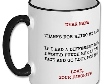 NANA MUTTER Tag Geschenk, Nana Geschenk, Nana Geschenkidee, Nana Kaffeebecher, Nana Becher, Nana Geschenke, Geschenk für Nana, Nana Geschenk, Nana Geburtstagsgeschenk
