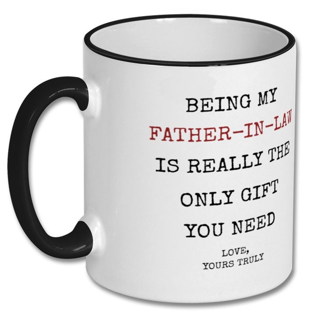 FATHERINLAW Gift, Fatherinlaw Mug, in Laws Gift, Fatherinlaw Gift For Father In Law Christmas