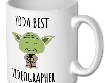 BEST VIDEOGRAPHER MUG, videographer, videographer mug, videographer gift, videographer coffee mug, videographer gift idea