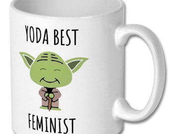 BEST FEMINIST MUG, feminist, feminist mug, feminist gift, feminist coffee mug, feminist gift idea, gift for feminist