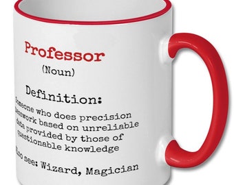 PROFESSOR FUNNY DEFINITION mug, professor gift, professor mug, mug for professor, professor gift idea, professor funny gift