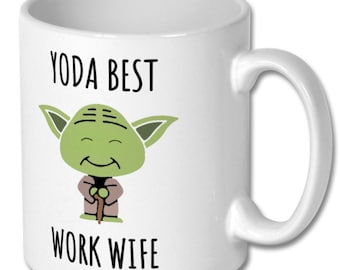 BEST WORK WIFE mug, work wife, work wife mug, work wife gift, work wife coffee mug, work wife gift idea, gift for work wife